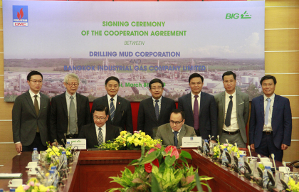 DMC và BIG ký thỏa thuận hợp tác sản xuất và kinh doanh  khí công nghiệp